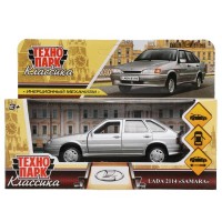 Технопарк Игрушка   Машина. Lada - 2114 Samara/12 см, металл, инерционная 2114-12-SR Китай