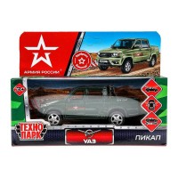 Технопарк Игрушка Машина. Uaz Pickup Армия России 12 см,металл, откр. двери, багажник, инерц PICKUP-12ARR-GN Китай Технопарк Игрушка Машина. Uaz Pickup Армия России 12 см,металл, откр. двери, багажник, инерц PICKUP-12ARR-GN Китай