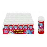 Играем вместе Игрушка   Мыльные пузыри. Монстрики/60 мл 01057-60ЭК Россия ассортимент