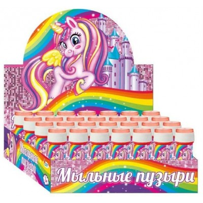 Играем вместе Игрушка Мыльные пузыри. Единороги/60мл 01037-60ЭК Россия ассортимент Играем вместе Игрушка Мыльные пузыри. Единороги/60мл 01037-60ЭК Россия ассортимент