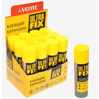 Клей карандаш 36гр PVA-Р Ultra Fix 4042042 deVente