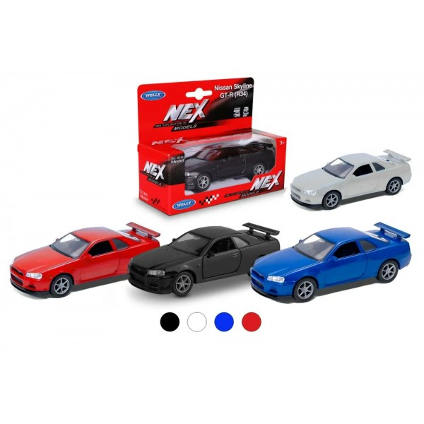 Welly Игрушка   Машина. Модель 1:34-39 Nissan Skyline GT-R 43798W Китай ассортимент