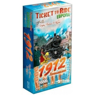 МирХобби Игра   Ticket to Ride. Европа 1912/дополнение 1626 Россия