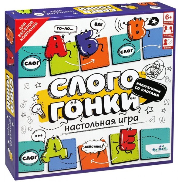 Оригами Игра   Слогогонки 06952 Россия