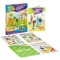 BONDIBON Игра  ИграйДумайТвори Магнитный театр. Наша дача/52 дет BB4410 Китай