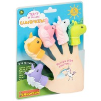 BONDIBON Игрушка   Театр на пальцах. Единорожики ВВ4778 Китай 5 шт