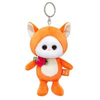 Budi Basa Игрушка Брелок. Кошечка Ли-Ли Лисичка/мягкая, 12 см ABB-076 Китай Budi Basa Игрушка Брелок. Кошечка Ли-Ли Лисичка/мягкая, 12 см ABB-076 Китай