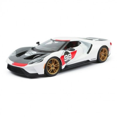 Maisto Игрушка  SpecEdition Машина. Модель 1:18 Ford GT Heritage 2021/металл 31390 КНР