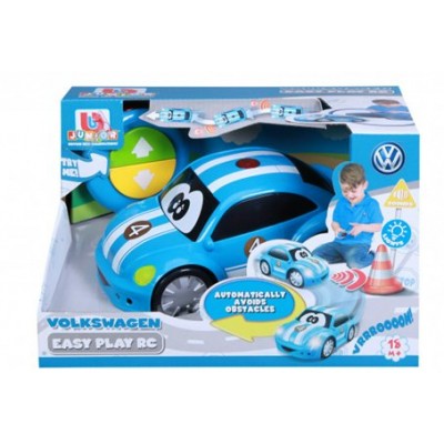 Tobar Игрушка  EasyPlayRC Машина. Volkswagen New Beetle. Blue Racing Deco/металл, радиоуправление, свет,звук 16-92007 Китай