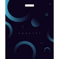Тико/Пакет полиэтиленовый с вырубной ручкой. Concept. Концепт/600 х 500/ВУР51989;н00214884/