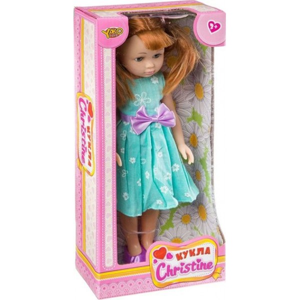 Yako Toys Игрушка   Кукла. Christine/35 см Д93857; М7578-4 Китай