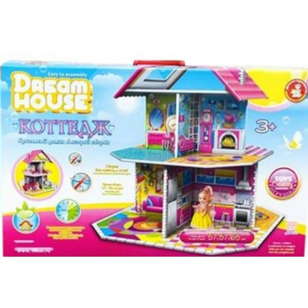 ДесятоеКорол Игрушка  DreamHouse Кукольный домик. Коттедж 03634 Россия