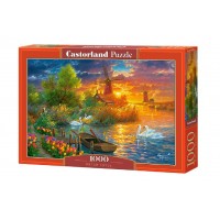 Castor Land Пазл 1000  Вечерняя идиллия C-104734 Польша