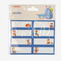 Наклейки бумажные Именные 6,1х2,1см 8шт Foxy 8004181 deVente Наклейки бумажные Именные 6,1х2,1см 8шт Foxy 8004181 deVente