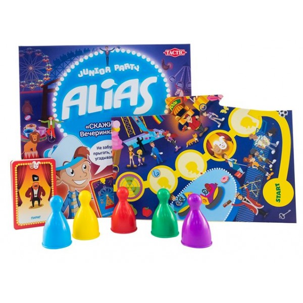 Tactic Игра  КарточнИгра Alias. Junior party. 