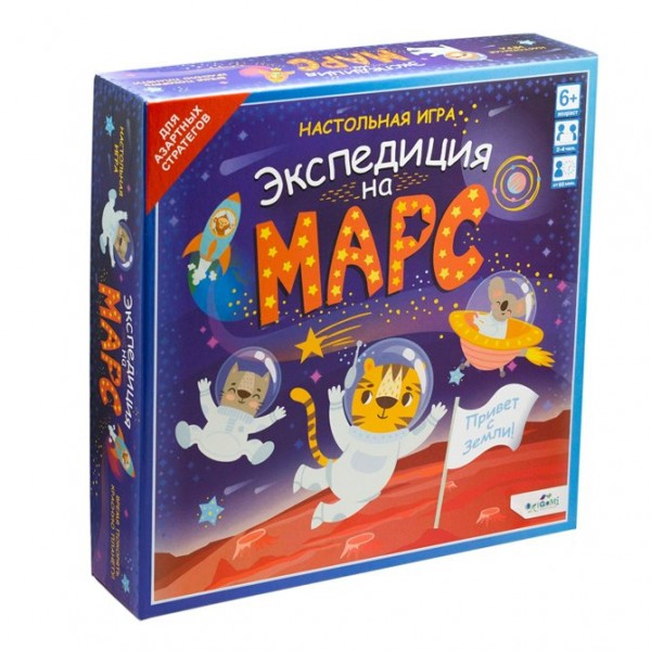 Оригами Игра  КарточнИгра Экспедиция на Марс 06953 Россия