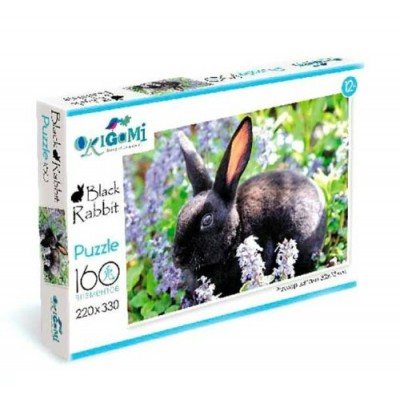 Оригами Пазл 160  Black Rabbit. На свободе 07176 Россия