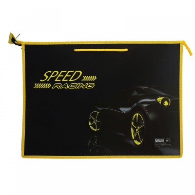 Папка на молнии А3 для худож. Speed Racing с ручками 1отд. ПР-3 215193 Кокос 2001666 Папка на молнии А3 для худож. Speed Racing с ручками 1отд. ПР-3 215193 Кокос 2001666