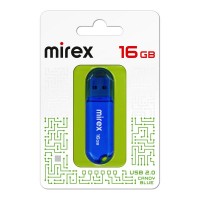 Флэш-карта 16GB Candy blue ecopack 13600-FMUCBU16 Mirex