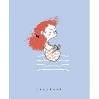 Тетрадь 48 листов А5 клетка Русалка с характером 60г/м2 С2240-214 КТС 10/80 Тетрадь 48 листов А5 клетка Русалка с характером 60г/м2 С2240-214 КТС 10/80