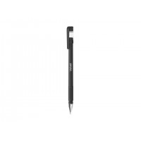 Ручка гелевая Velvet черная 0,5мм прорезиненный корпус CGp_50125 Berlingo 12/144 243042