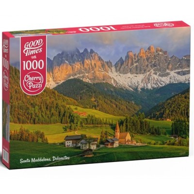 Стелла Пазл 1000 GoodTimes Cherry Pazzi Santa Maddalena Dolomites. Санта-Маддалена, Доломиты 30028 Польша