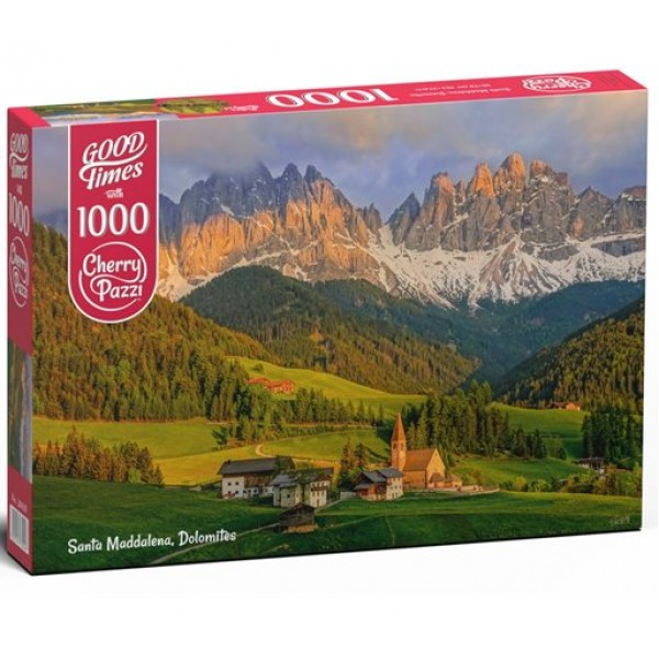 Стелла Пазл 1000 GoodTimes Cherry Pazzi Santa Maddalena Dolomites. Санта-Маддалена, Доломиты 30028 Польша