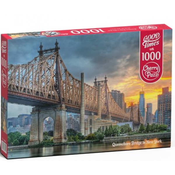 Стелла Пазл 1000 GoodTimes Cherry Pazzi Queensboro Bridge in New York. Мост Куинсборо в Нью-Йорке 30141 Польша