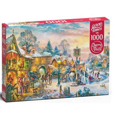 Стелла Пазл 1000 GoodTimes Cherry Pazzi Winter Twilight. Зимние сумерки 30370 Польша