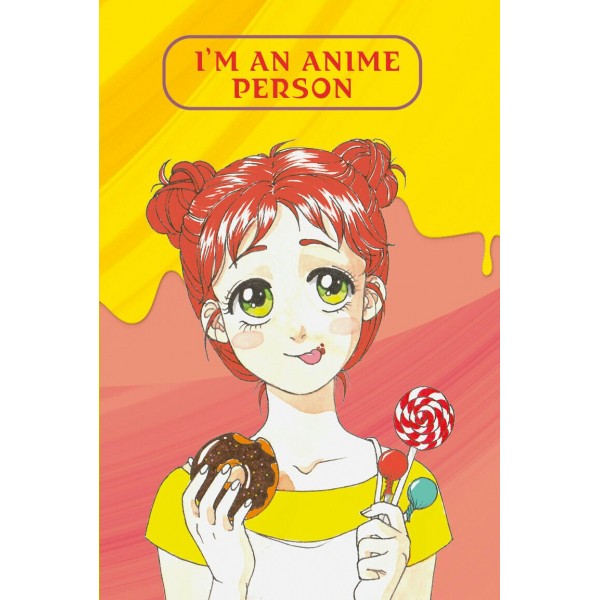 Обложка для паспорта ANIME Аниме I'm an anime person  Изд.Эксмо