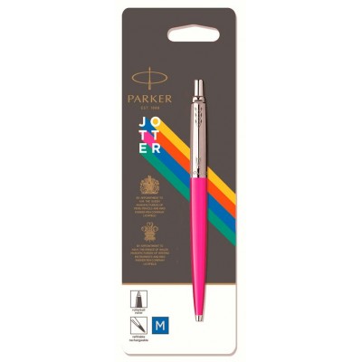Ручка подарочная шарик. авт. Jotter Color M син. роз. корп. блист. 2075996 Parker  1135702