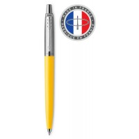 Ручка подарочная шариковая автоматическая Jotter Yellow CT 1мм синяя, желтый корпус блистер 2076056 Parker  295246