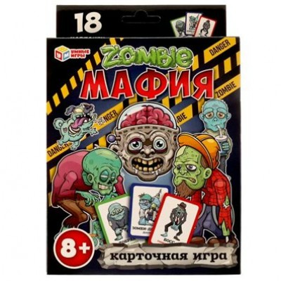 Умные игры Игра  КарточнИгра Зомби - мафия  Россия