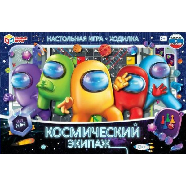 Умные игры Игра  Ходилка Космический экипаж  Россия