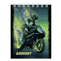 Блокнот 40л А7 гр. Мотоцикл УФ-лак 65г/м2 62423 Феникс 5/120 Блокнот 40л А7 гр. Мотоцикл УФ-лак 65г/м2 62423 Феникс 5/120