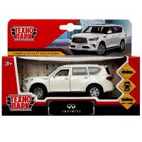 Технопарк Игрушка   Машина. Infiniti QX80 белый/12,5 см, металл, инерционная QX80-12-WH Китай Технопарк Игрушка   Машина. Infiniti QX80 белый/12,5 см, металл, инерционная QX80-12-WH Китай