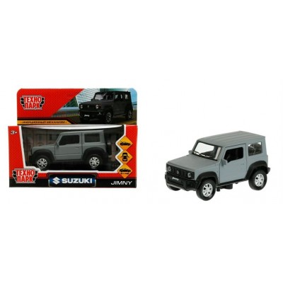 Технопарк Игрушка   Машина. Suzuki Jimny серый/11,5 см, металл, откр. двери, багажник, инерц JIMNY-12FIL-GY Китай