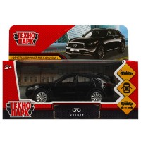Технопарк Игрушка   Машина. InfinitiI QX70 черный/12 см, металл, инерционная QX70-BK Китай