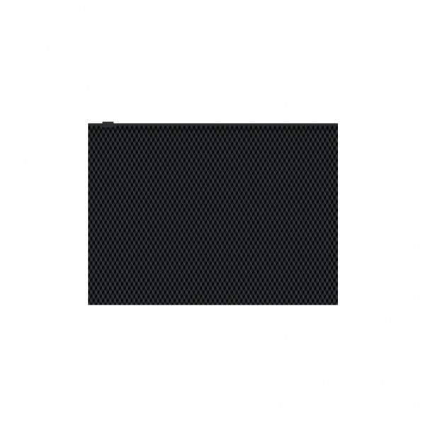 Папка на молнии В5 Zip Diamond Total Black черный, непрозрачная 55081 ErichKrause 12/144