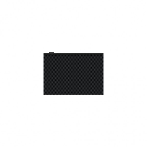 Папка на молнии С6 Zip Diamond Total Black черный, непрозрачная 55083 ErichKrause 12/204