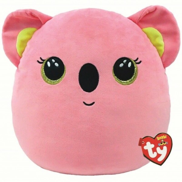 TY Игрушка  SquishBoos Розовая коала/мягкая/35см 39313 Китай