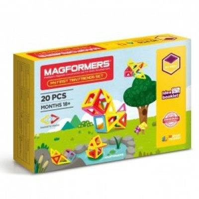 Magformers Игрушка   Конструктор магнитный. Tiny Friends/20 дет 702004 Китай