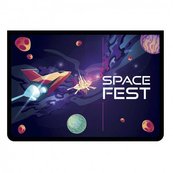 Папка для тетрадей А4 на молнии Space fest ПМ-А4-29 Пчелка