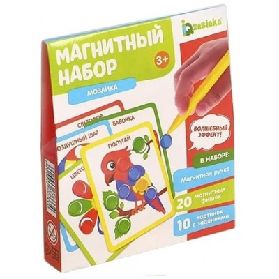 IQ-Zabiaka Игрушка   Магнитный набор. Мозайка 4677333 Китай