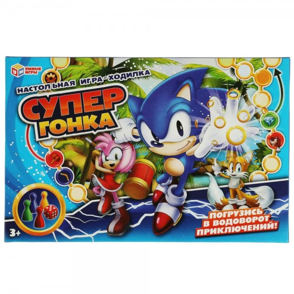 Умные игры Игра 6 Ходилка Супер гонка 340426 ---