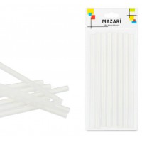 Стержни для клеевого пистолета 11х190мм 8шт прозрачные М-4388орр-8 Mazari 12/144