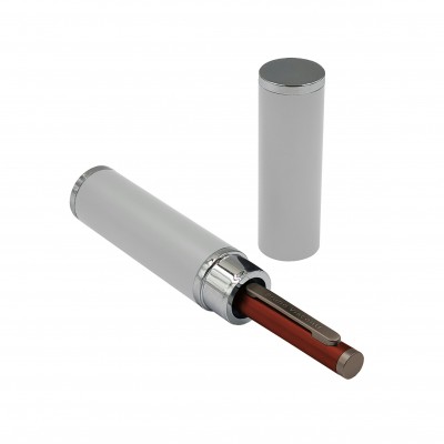 Ручка подарочная шарик. пов. мех. Firenze синяя 0,7мм метал. красн. корп. кругл. бел. под. уп. 20-0301/02 Bruno Visconti