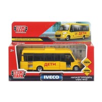 Технопарк Игрушка Машина. Автобус IVECO VSN - 410 Дети 15 см, металл, откр. двери, инерц DAILY-15CHI-YE Китай Технопарк Игрушка Машина. Автобус IVECO VSN - 410 Дети 15 см, металл, откр. двери, инерц DAILY-15CHI-YE Китай