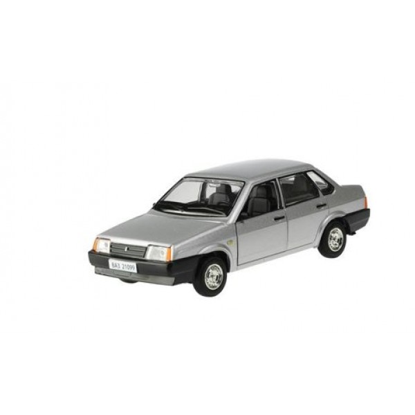 Технопарк Игрушка   Машина. Lada - 21099/18,5 см, металл, свет, звук, откр. двери, капот, багажник, инерц VAZ-21099-S Китай