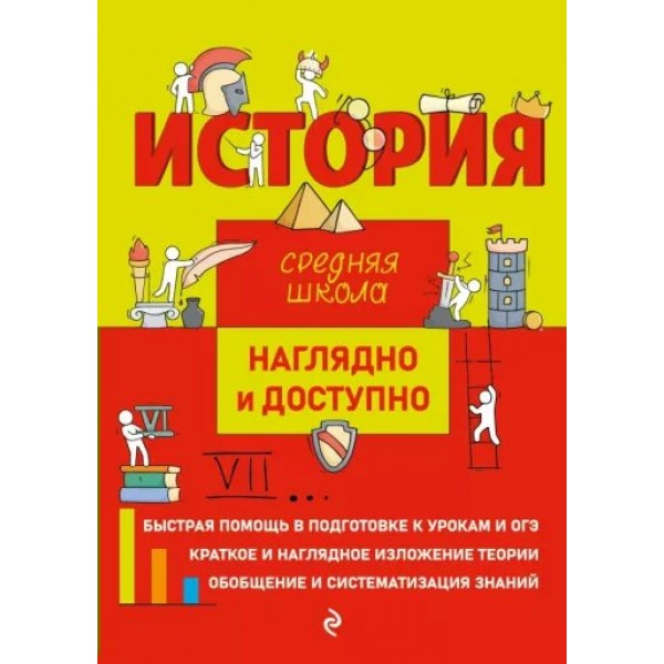 История. Средняя школа. Наглядно и доступно. Справочник. Инговатова Л.В. Эксмо